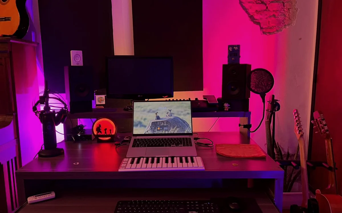 Espacio de producción musical en FerDi